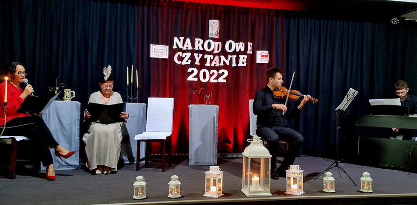artyści na scenie