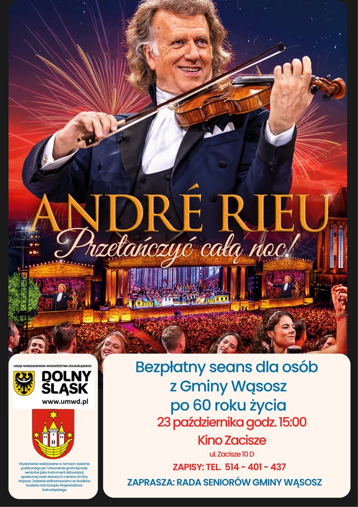 plakat zapraszający na seans kinowy