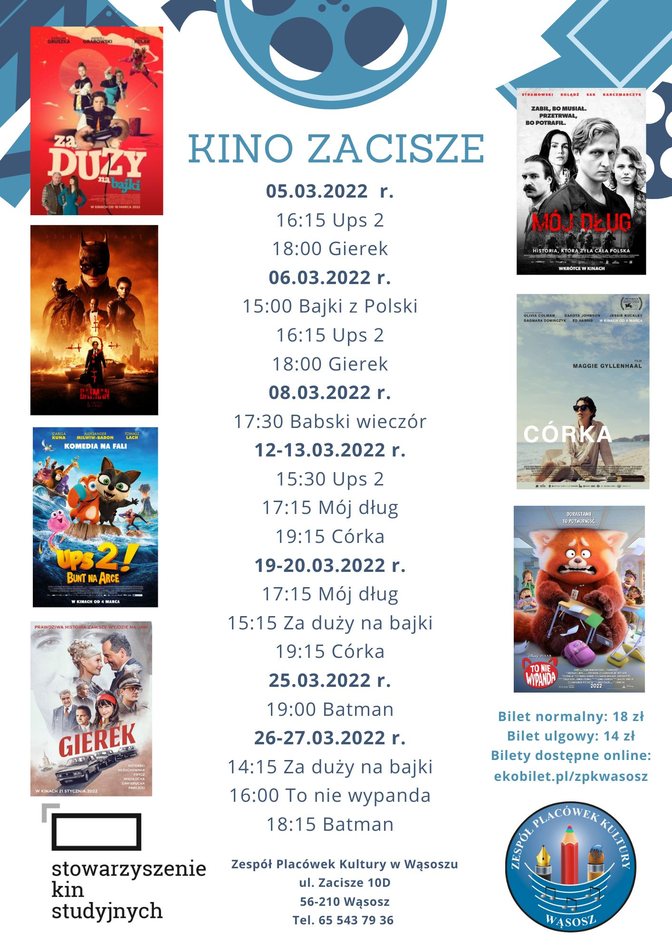 repertuar na marzec