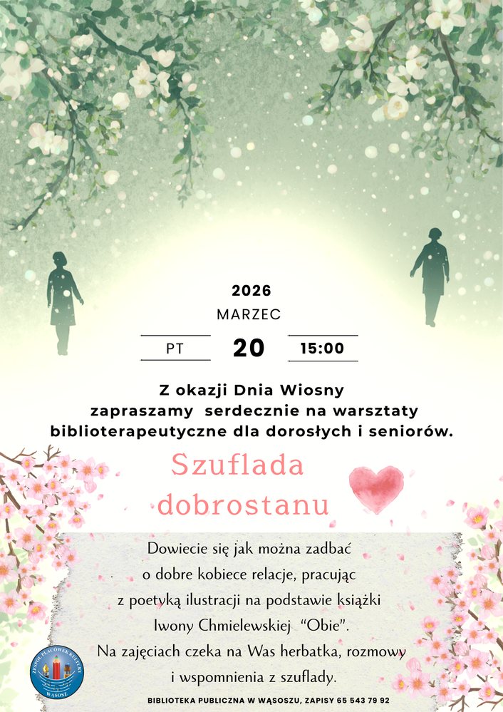 plakat zapraszający na spotkanie