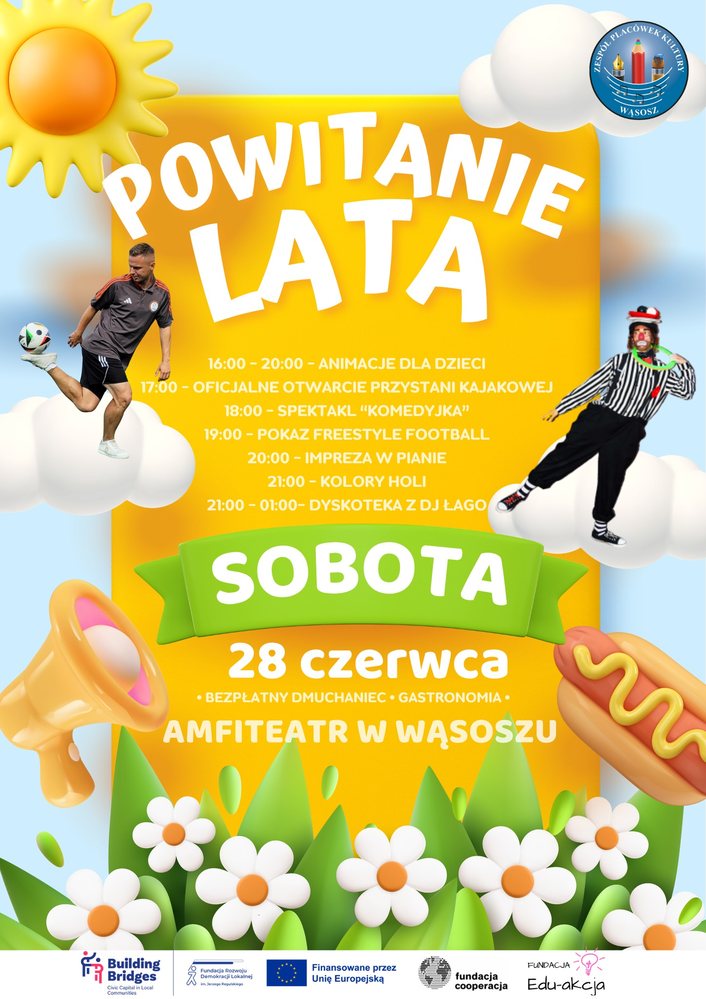 plakat ze szczegółami imprezy