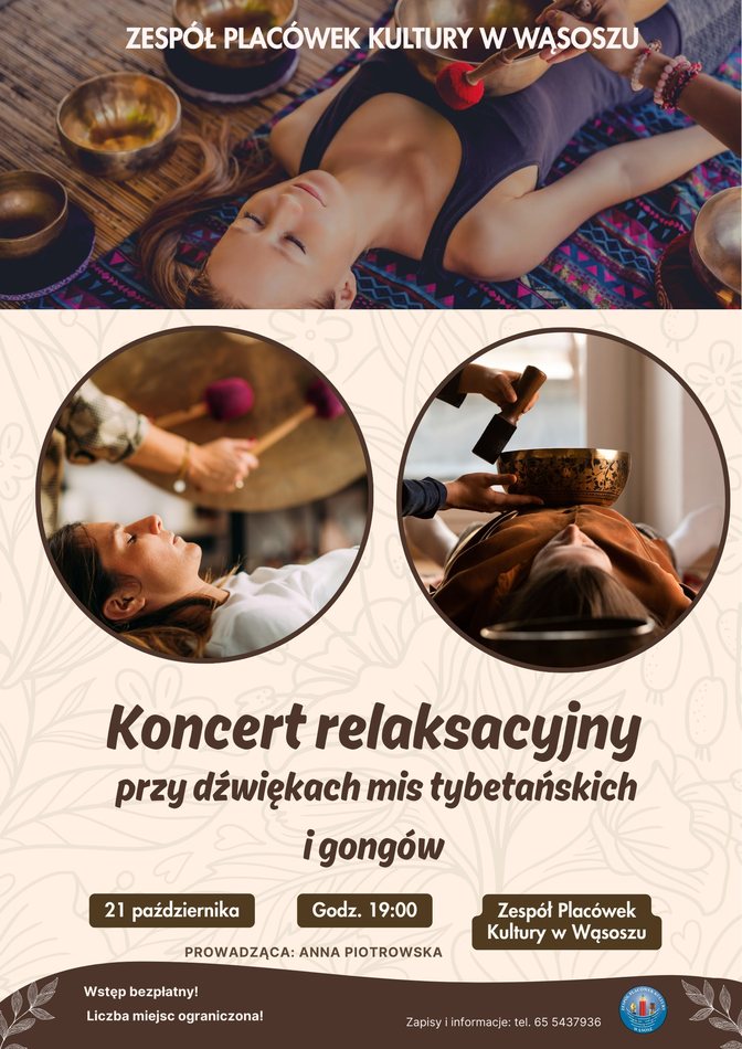 plakat zapraszający na zajęcia