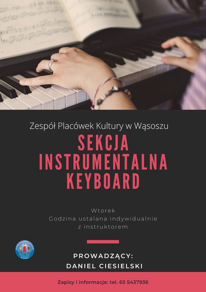 plakat zapraszający na zajęcia w ZPK