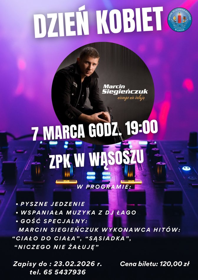 plakat ze szczegółami wydarzenia