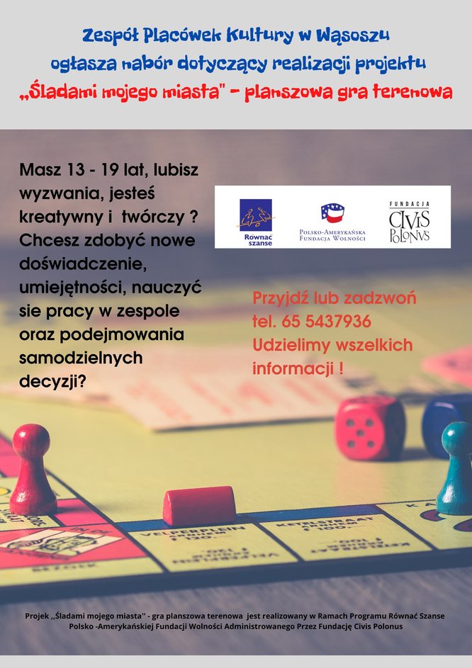 plakat informacyjny