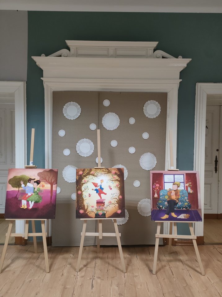 wystawa prac malarskich