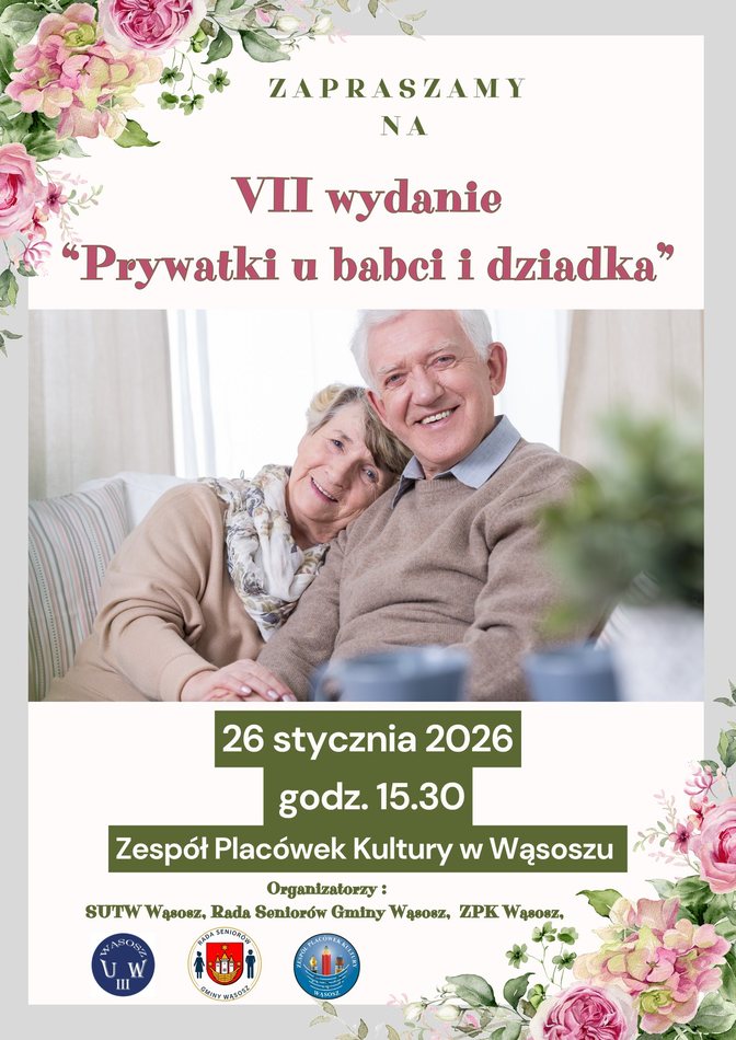 plakat zapraszający na imprezę