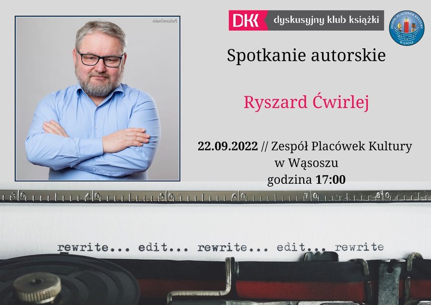 plakat z info o spotkaniu