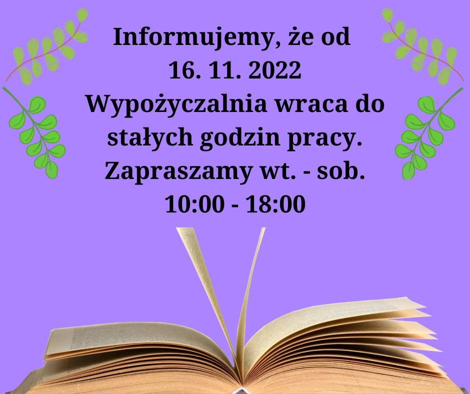 informacja dla czytelników