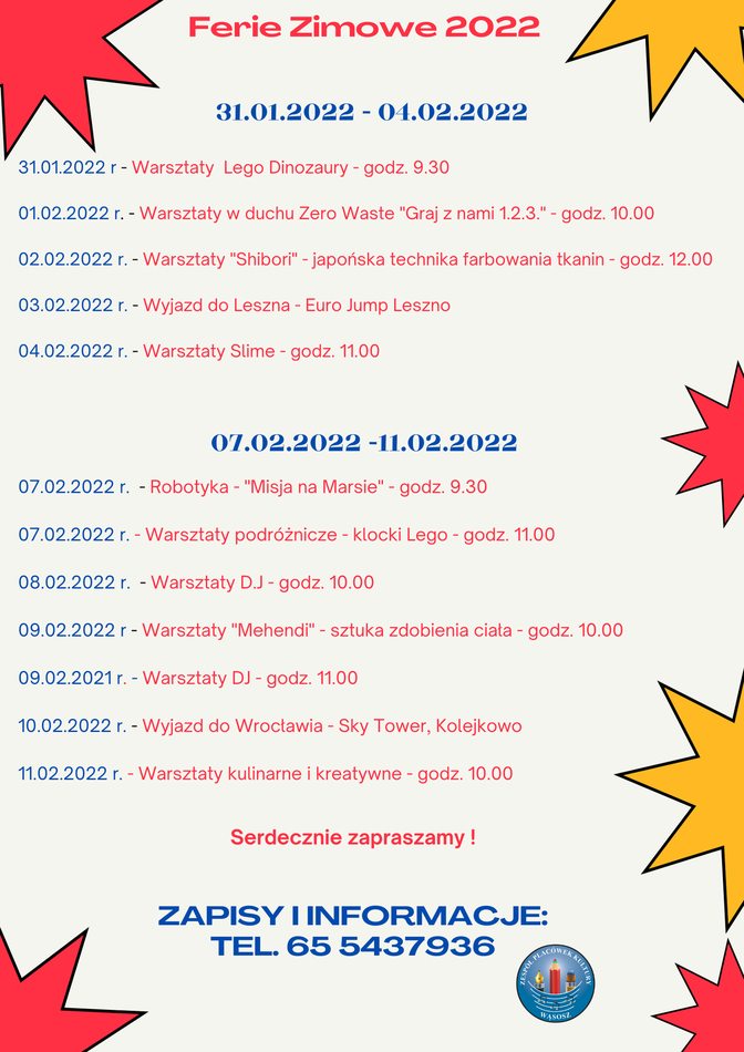 plakat wydarzeń