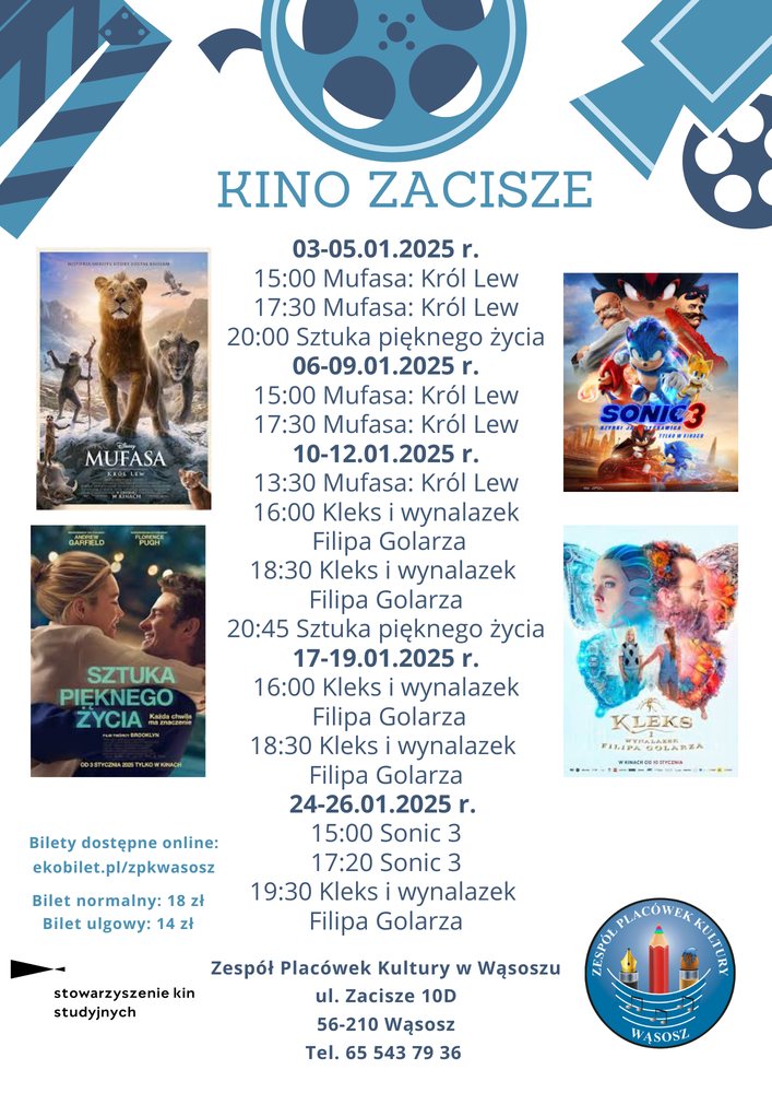 repertuar kinowy 01.2025 r