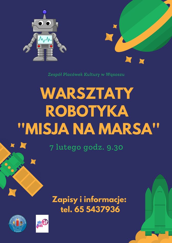 plakat zajęć na feriach