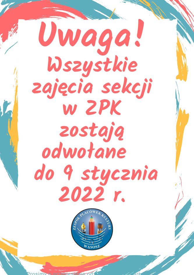 informacja o zmianach