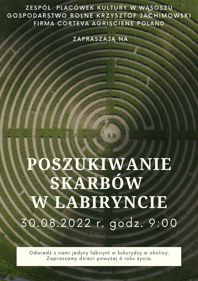 plakat zapraszający na wydarzenie