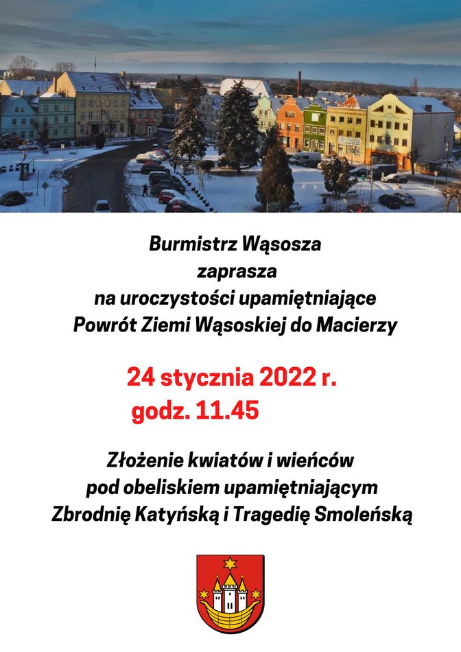 plakat z zaproszeniem