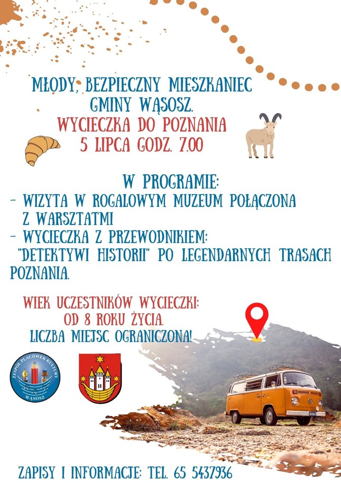 plakat z informacjami o wydarzeniu
