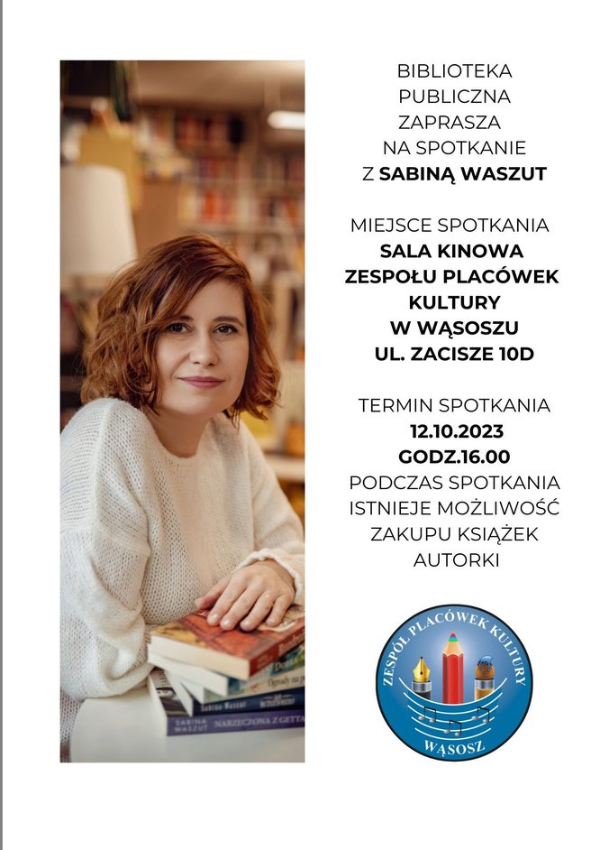 plakat informujący o spotkaniu