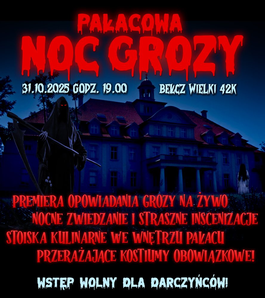 plakat zapraszający na wyjazd
