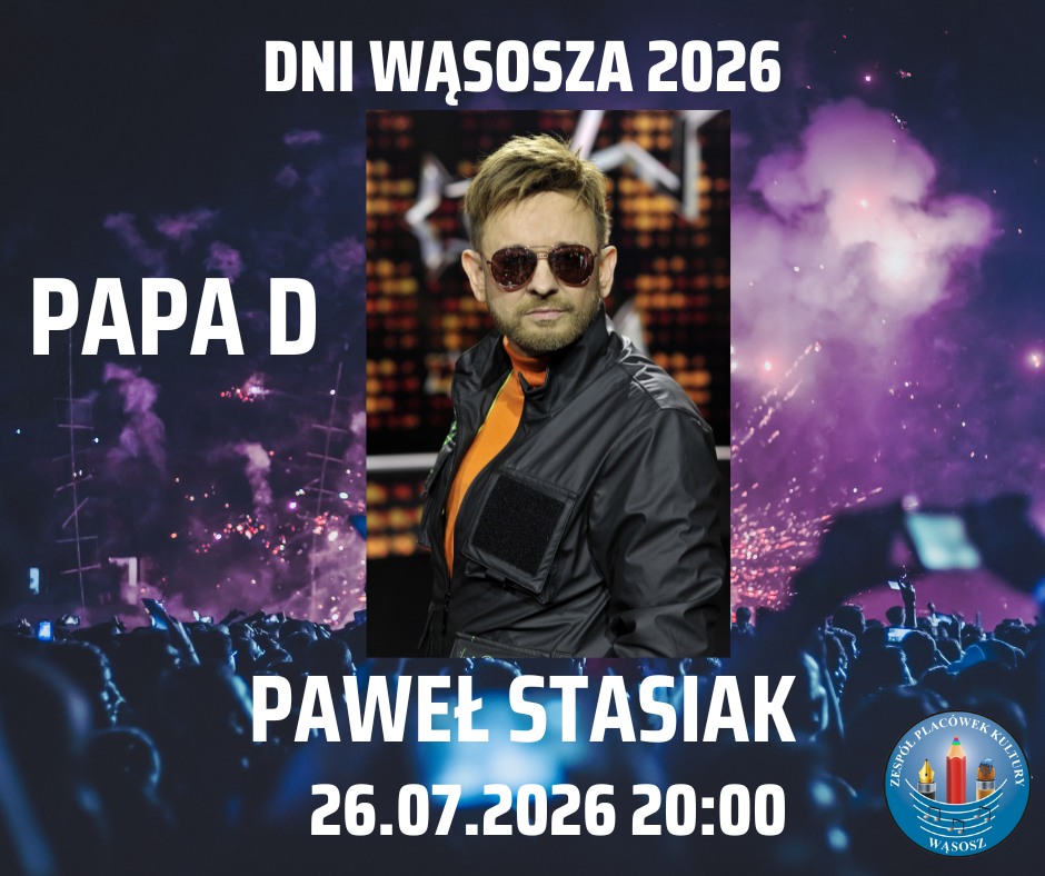 plakat zapraszający na koncert