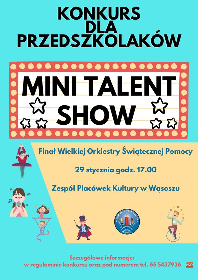 plakat zapraszający na wydarzenie