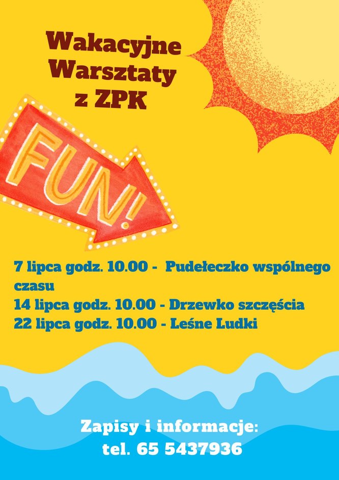 plakat wydarzenia ze szczegółami
