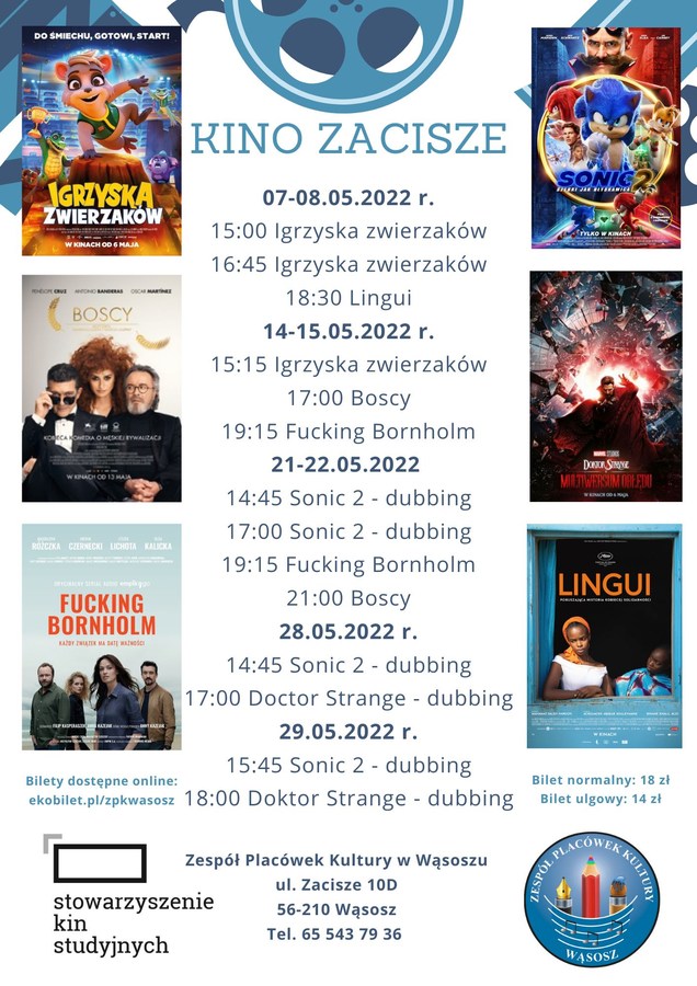 repertuar kina na maj