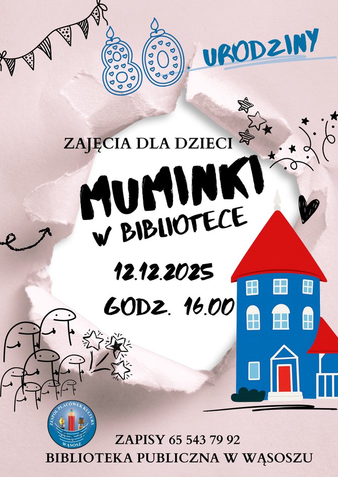 zaproszenie na spotkanie w bibliotece