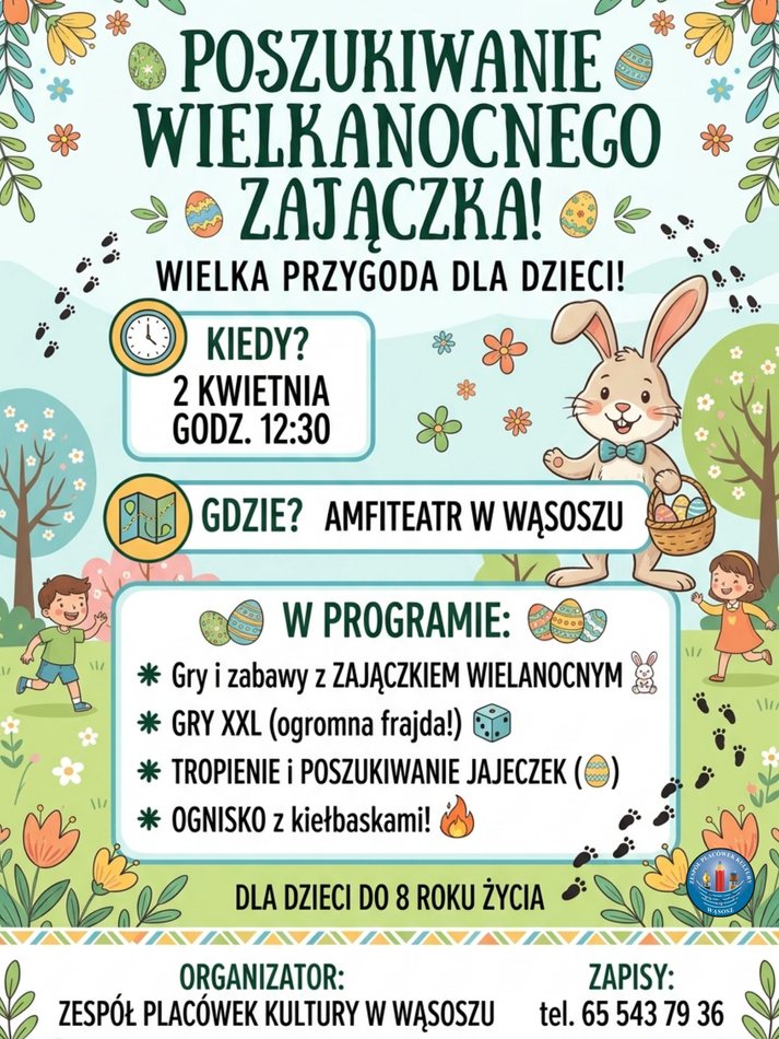 plakat zapraszający na wydarzenie