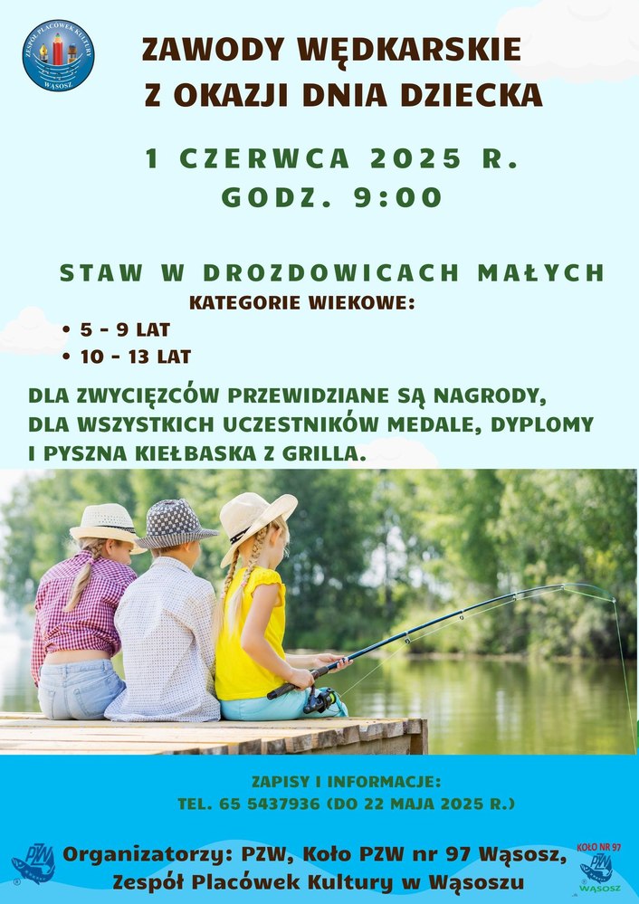 plakat ze szczegółami zawodów