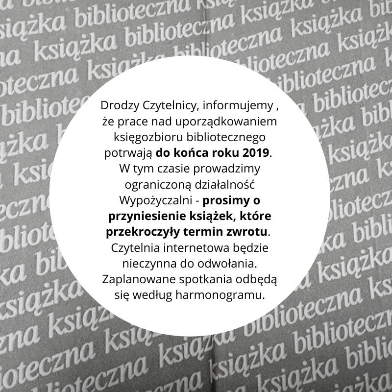 informujemy czytelników