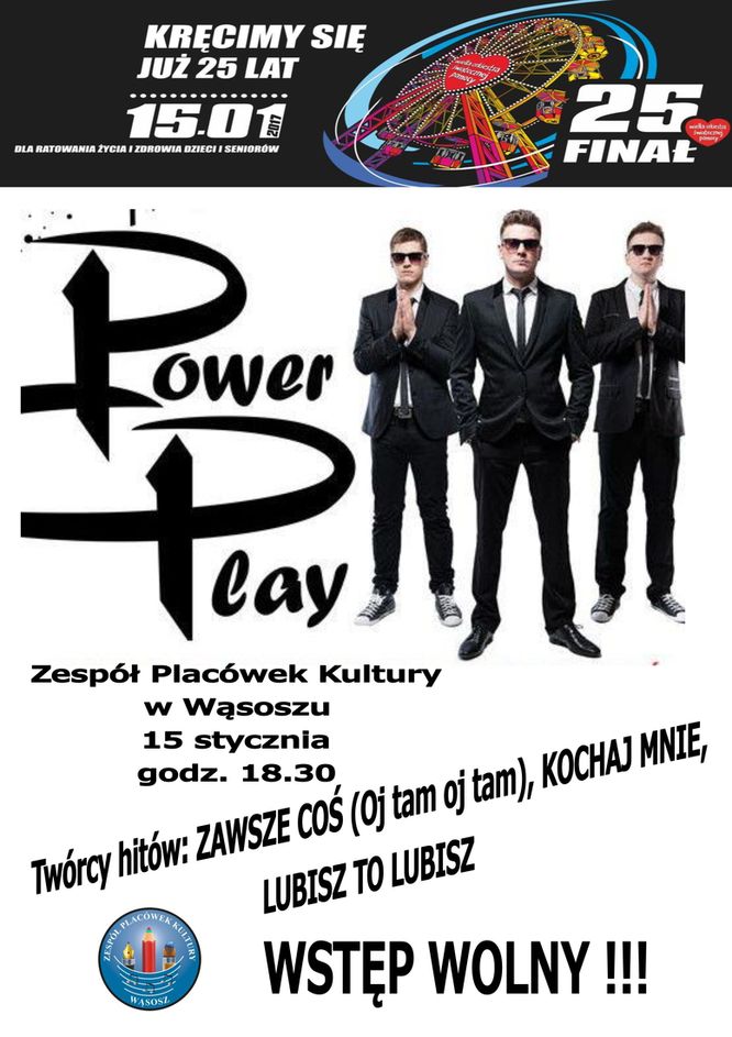  25 FINAŁ WOŚP w Wąsoszu !