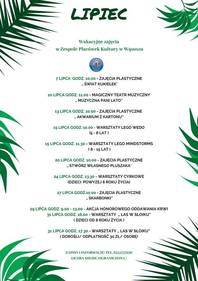 plakat - lipiec
