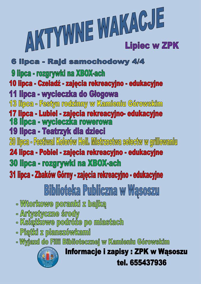 plakat - lipiec 