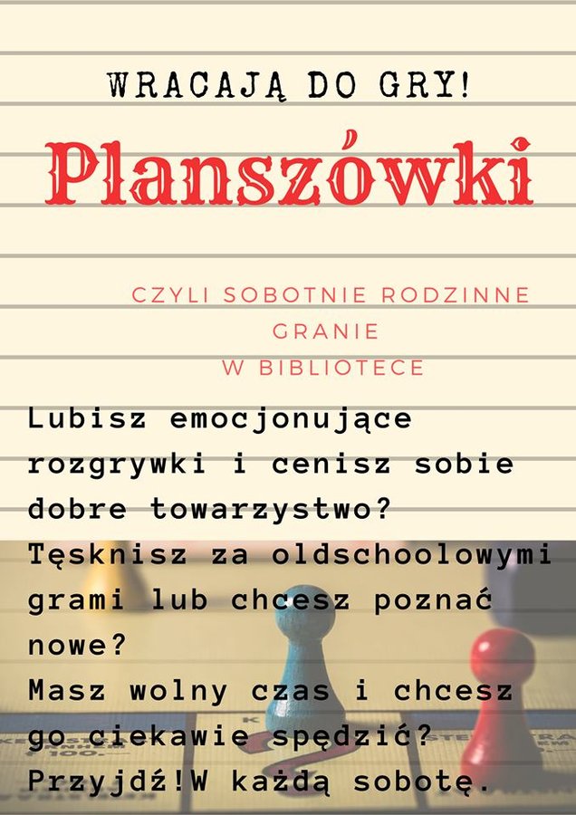 zaproszenie do biblioteki