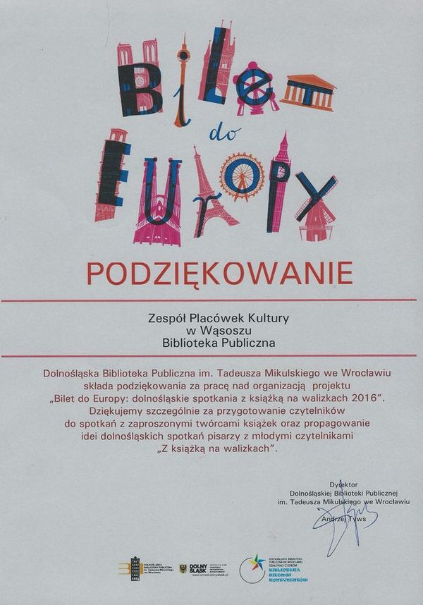 Podziękowanie